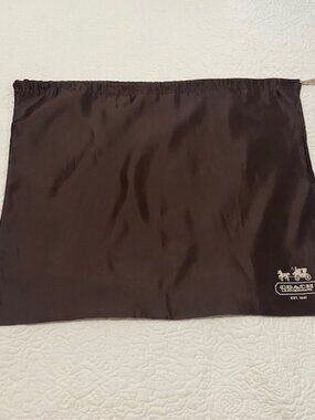 Coach Large Brown Dust Bag 23.5" x 19.5"